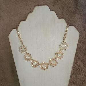 INC International Concepts Gold and White Necklace